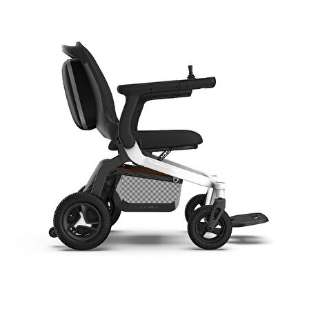 Robooter Akülü Tekerlekli Sandalye Gri | Hafif Alüminyum Gövde, Yüksek Performanslı E40-10