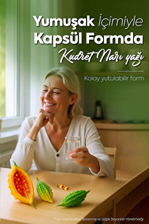 Kudret Narı Yağı Softjel 90 Kapsül 1300 Mg