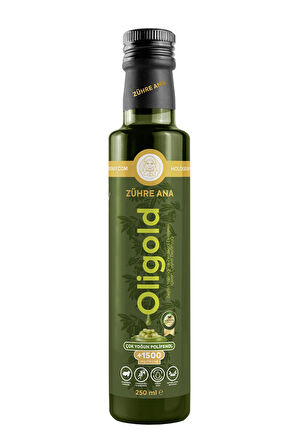 Oligold Soğuk Sıkım 1500 Ultra Yüksek Polifenollü Naturel Sızma Zeytinyağı 250 Ml