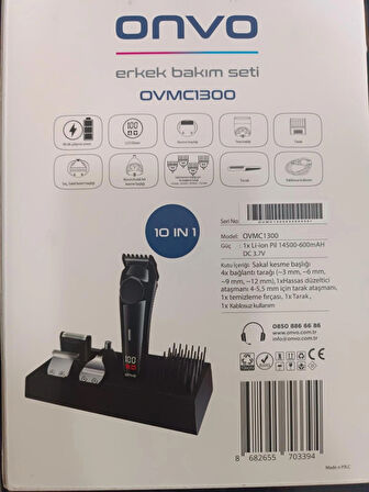 ONVO OVMC1300 ERKEK BAKIM SETİ