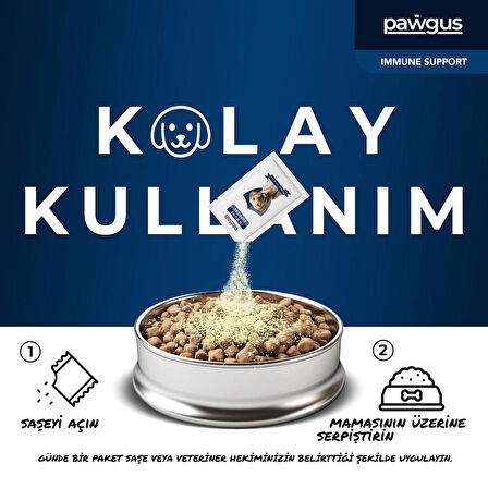 Veteriner Serisi Köpekler Için Immune Bağışıklık Kuvvetlendirici Günlük Vitamin Desteği (30X2GR)