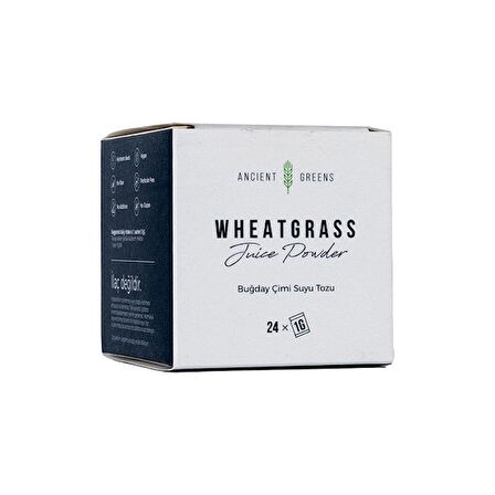 Aç Bitir Buğday Çimi Suyu Tozu 24 x 1 g