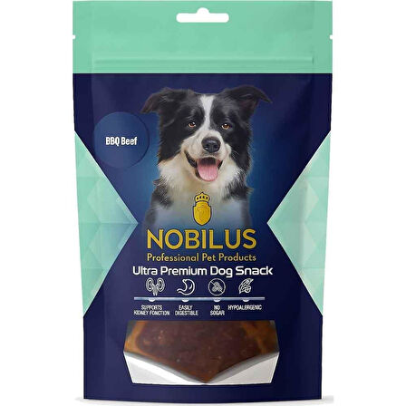 Nobilus Köpek Ödül Maması Barbekü Soslu Biftek 80 Gr