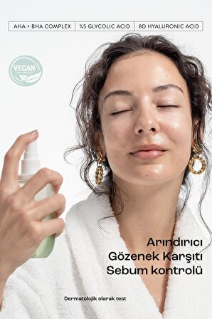 MATSU Marine Algae Arındırıcı Gözenek Karşıtı Yüz Toniği 100ml