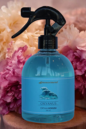 500 ml Okyanus Esintili Oda Spreyi ile Ferah Bir Atmosfer