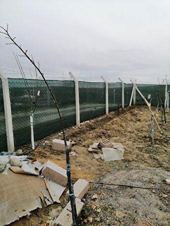 %55'lik Yeşil Gölgelik File - 6*60 METRE - Branda - Çit Filesi 