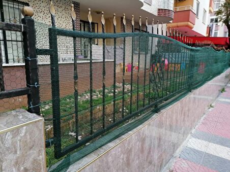 %40'lik Yeşil Gölgelik File - 6*18 METRE - Branda - Çit Filesi 