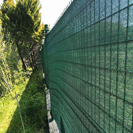 %95'lik Yeşil Gölgelik File - 1*13 METRE - Branda - Çit Filesi 
