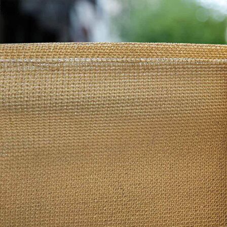 %95'lik Krem Gölgelik File - 4*100 METRE - Branda - Çit Filesi 