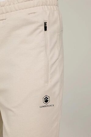 Lumberjack Basıc Jogger 2fx Erkek Eşofman Altı Bej M-CT107
