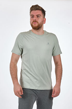 Lumberjack Bisiklet Yaka Mint Erkek T-Shirt 2SCT1103FX