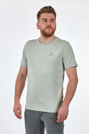 Lumberjack Bisiklet Yaka Mint Erkek T-Shirt 2SCT1103FX