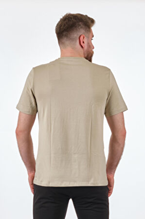 Lumberjack Bisiklet Yaka Sütlükahve Erkek T-Shirt 2SCT1103FX