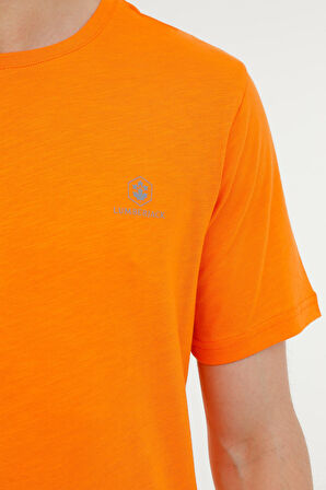 M-SB200 FLAM C T-SH 3FX Turuncu Erkek Kısa Kol T-Shirt