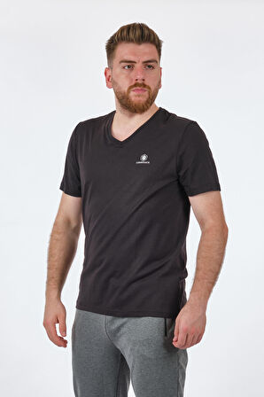 Lumberjack V Yaka Siyah Erkek T-Shirt 2SCT1113FX