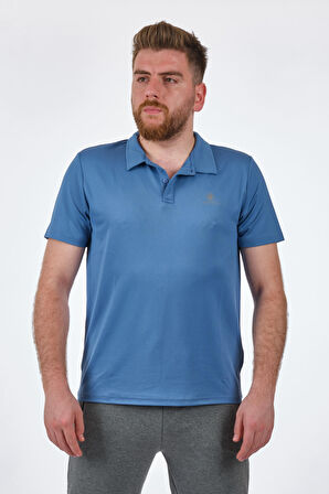 Lumberjack Polo Yaka Regular Fit Havacı Mavi Erkek T-Shirt 2SCT6253FX