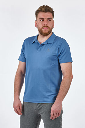 Lumberjack Polo Yaka Regular Fit Havacı Mavi Erkek T-Shirt 2SCT6253FX