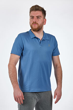 Lumberjack Polo Yaka Regular Fit Havacı Mavi Erkek T-Shirt 2SCT6253FX