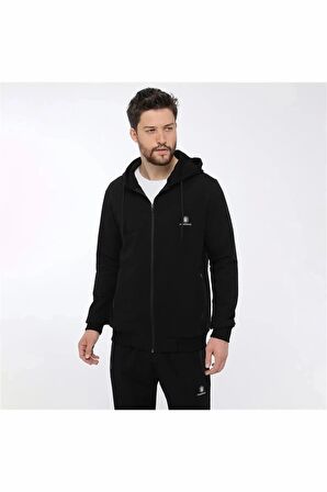 Lumberjack 3M M-SMR BASIC T.SUIT 3FX Siyah Erkek Eşofman Takımı