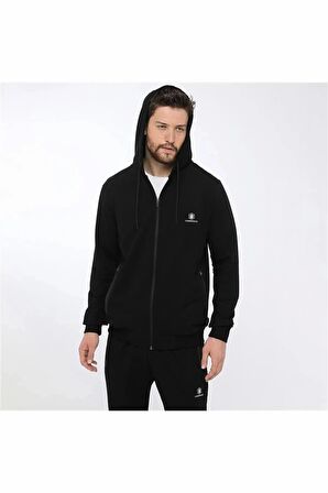 Lumberjack 3M M-SMR BASIC T.SUIT 3FX Siyah Erkek Eşofman Takımı