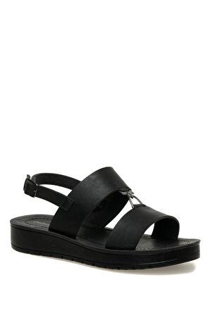 164372.Z3FX Siyah Kadın Comfort Sandalet