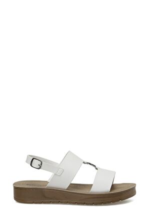 164372.Z3FX Beyaz Kadın Comfort Sandalet