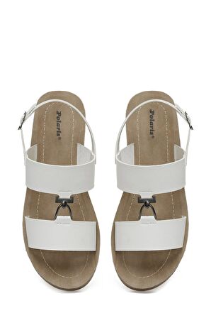 164372.Z3FX Beyaz Kadın Comfort Sandalet
