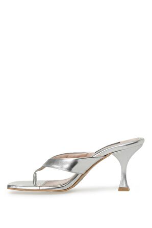 SEZZA 3FX Gümüş Kadın Terlik