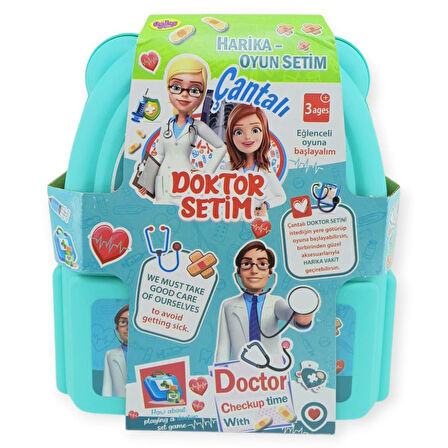 02623 - SIRT ÇANTALI DOKTOR SETİ