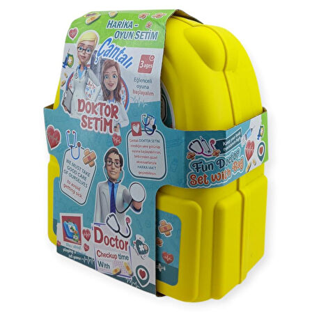 02623 - SIRT ÇANTALI DOKTOR SETİ