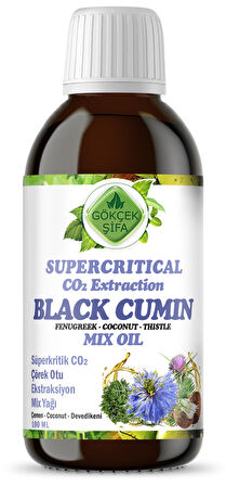 Çörek Otu Süperkritik Mix Yağı 100 ml (BLACK CUMİN SUPERCRİTİCAL MİX OİL)