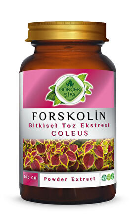 Forskolin Toz Ekstresi 100 Gr. Cam Kavanoz