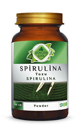 Spirulina Toz Ekstresi 100 Gr Cam Kavanoz