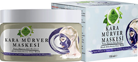  Kara Mürver Kil Maskesi 150 Ml