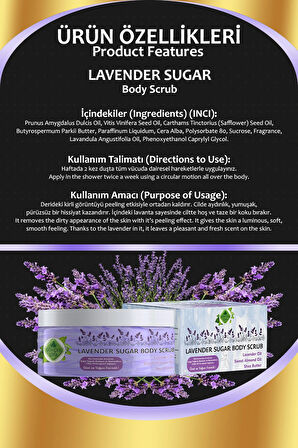 Lavender Sugar Body Scrub