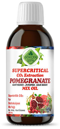 Nar Süperkritik Mix Yağı 100 ml (POMEGRANETE SUPERCRİTİCAL MİX OİL)