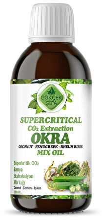 Bamya Süperkritik Mix Yağı 100 ml (OKRA SUPERCRİTİCAL MİX OİL)