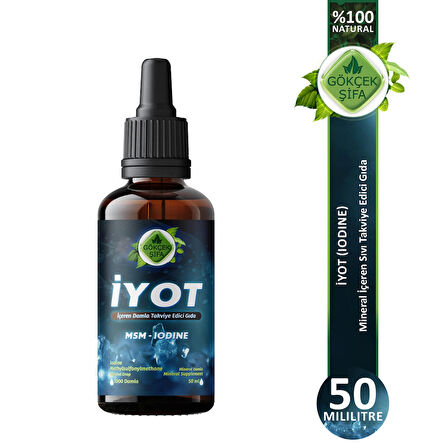 Msm Iyot (MSM IODİNE) 50 Ml.