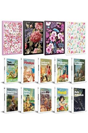 10 Du?Nya C?Ocuk Klasig?İ Ve 4 C?İc?Ekli
C?İzgili Defter -Set-5