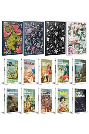 10 Du?Nya C?Ocuk Klasig?İ Ve 4 C?İc?Ekli
C?İzgili Defter -Set-6