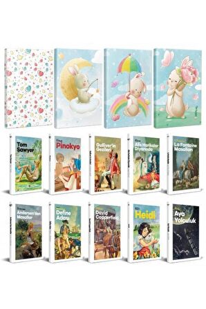 10 Du?Nya C?Ocuk Klasig?İ Ve 4 Çizgili Defter
-Set-5