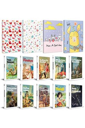 10 Du?Nya C?Ocuk Klasig?İ Ve 4 Çizgili Defter
-Set-6