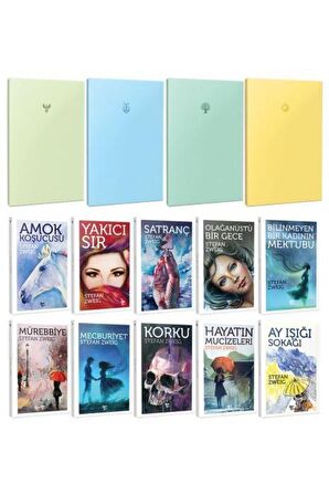 10 Stefan Zweig Ve 4 C?İzgisiz Defter -Set-1