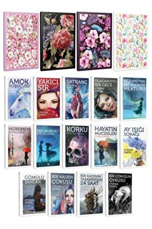14 Stefan Zweig Ve 4 C?İc?Ekli C?İzgili Defter
-Set-2