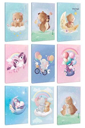 Rüyalar Alemi 9Lu 64 Sayfa Çizgili Defter Seti
-3