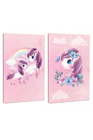 Unicorn Serisi 2Li 64 Sayfa Çizgili Defter Seti
-3