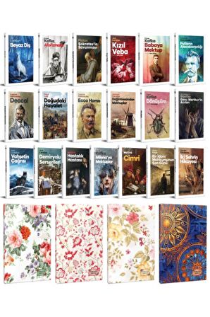 19 Dünya Klasiği Ve Çiçekli Planlama Defteri
Seti -1
