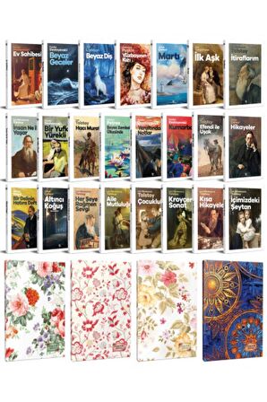 23 Dünya Klasiği Ve Çiçekli Planlama Defteri
Seti -1