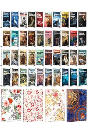 30 Dünya Klasiği Ve Çiçekli Planlama Defteri
Seti -1