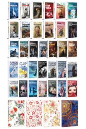 33 Dünya Klasiği Ve Çiçekli Planlama Defteri
Seti -1